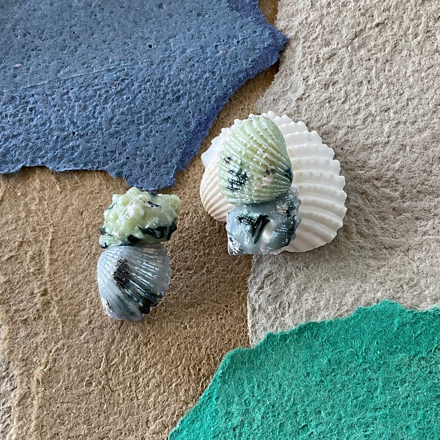 Milieu Shells - Pinks and Blues
